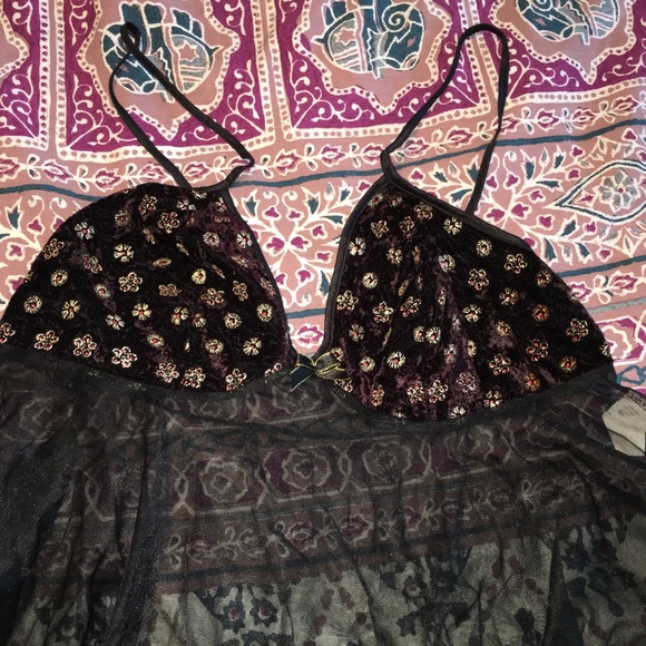 Black Babydoll Lingerie - Picture 2 of 3